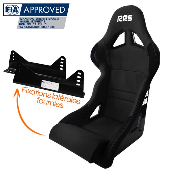 RRS FIA Expert 2 Racing + Kinnitused
