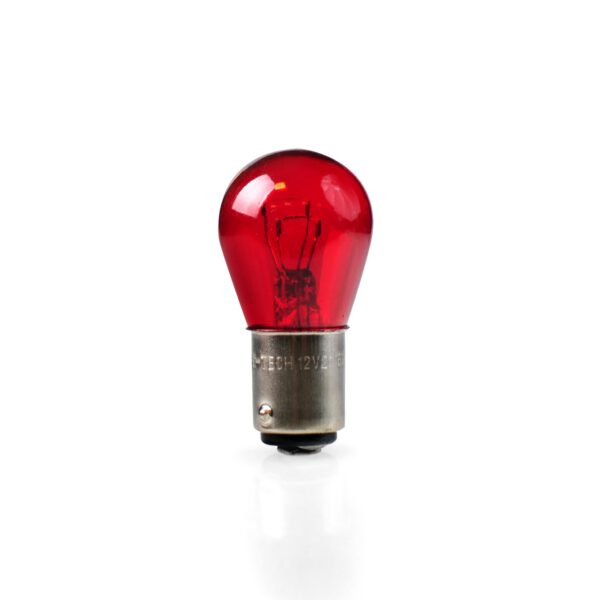 BAY15d - 12V/21/5W Punane