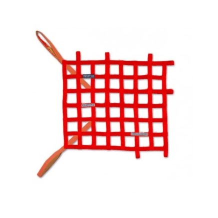 Sparco aknavõrk 50x52cm - Punane