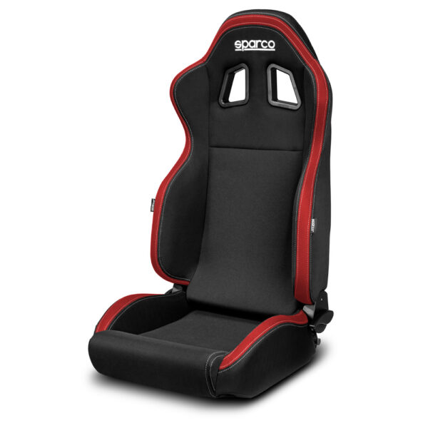 Sparco R100 (must/punane)