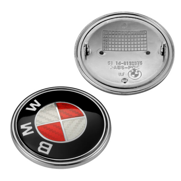 BMW embleem (punane/valge)