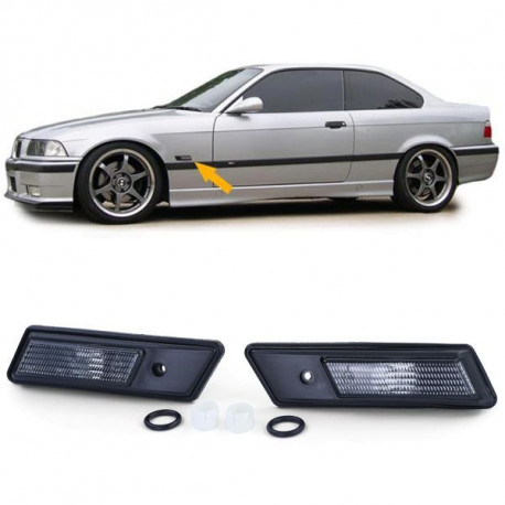 BMW E36/E34 "smoked" suunatuled