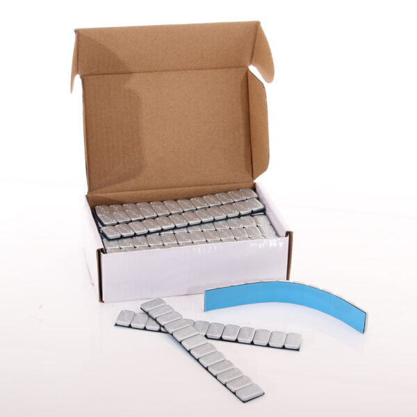 Japan Racing hõbedased kleebitavad tasakaalud 50 riba (12x5g)