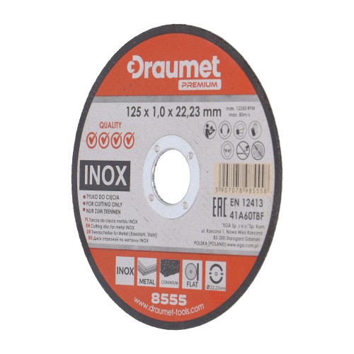 DRAUMET Lõikeketas 125x1mm