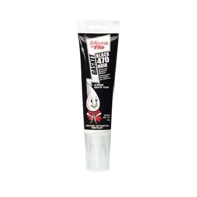 Kleen-Flo silikoonhermeetik must 85g