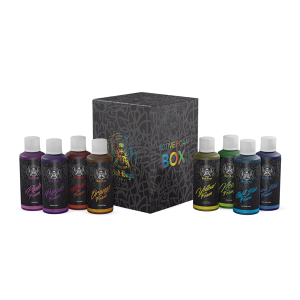 BAD BOYS Colored Show Foam Box (9 osa)