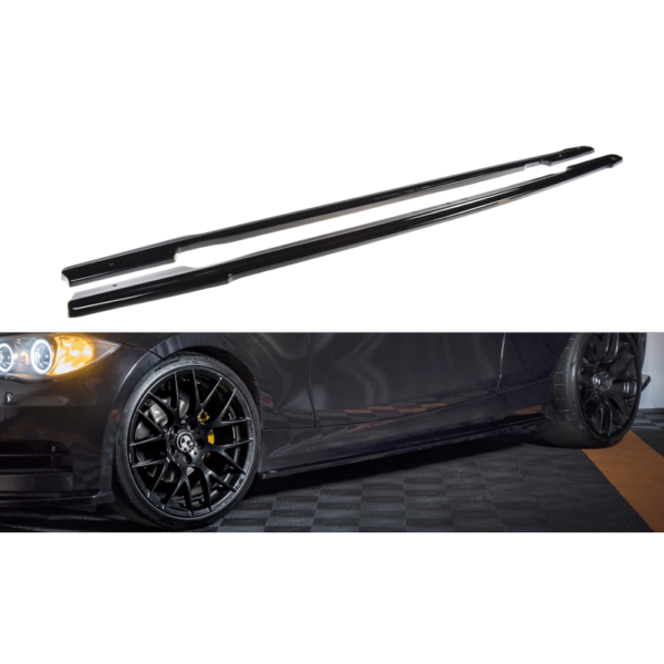 BMW E81/E87 M-Paketi küljekarbi splitterid – Maxton