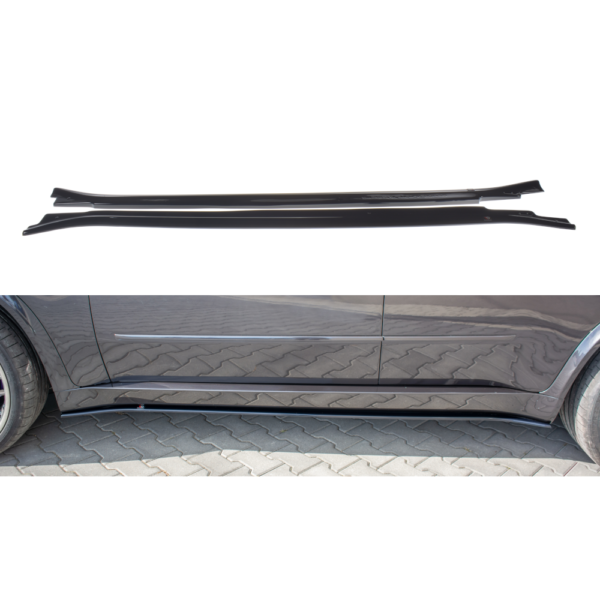 BMW E70 Facelift M-Paketi küljekarbi splitterid – Maxton