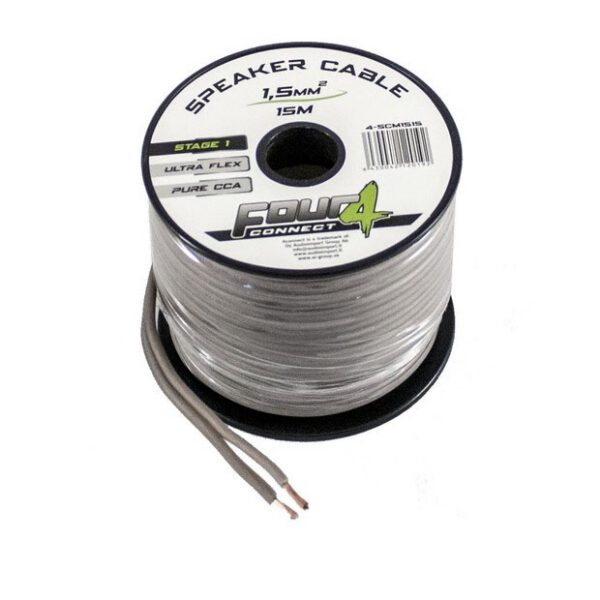 2x 1.5mm kõlarikaabel - 15m