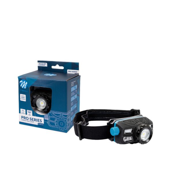 M-Tech PRO akuga pealamp 5W 6500K USB-C