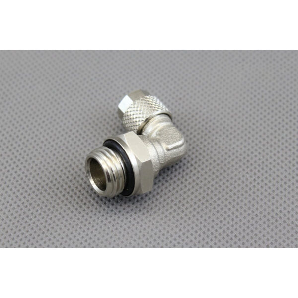1/4" 90° ühendus 6mm õhutorule (isane)