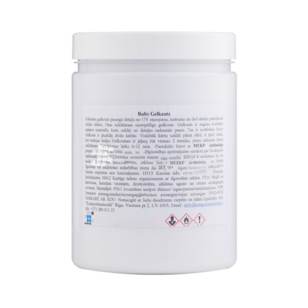 Gelcoat valge 1kg