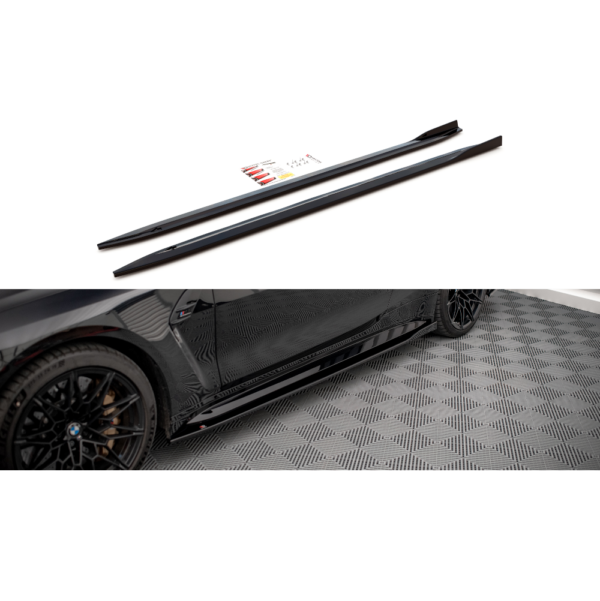 BMW M4 (G82) küljekarbi splitterid – Maxton