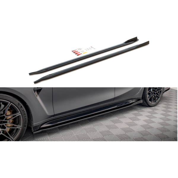 BMW M3 (G80) küljekarbi splitterid – Maxton