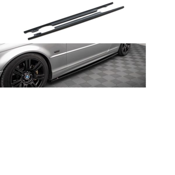 BMW E46 kupee küljekarbi splitterid – Maxton