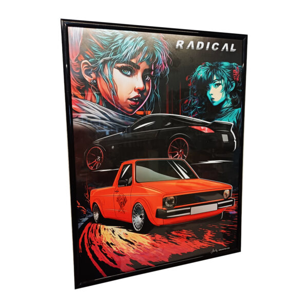 Radical V1 Poster – Koos pildiraamiga
