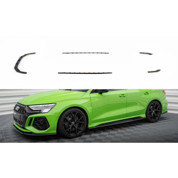 Maxton Carbon splitterite komplekt AUDI RS3 (8Y) sedaan