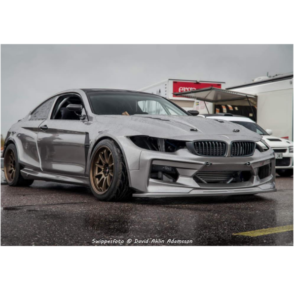 Diveriks BMW F32 full racing fibreglass set