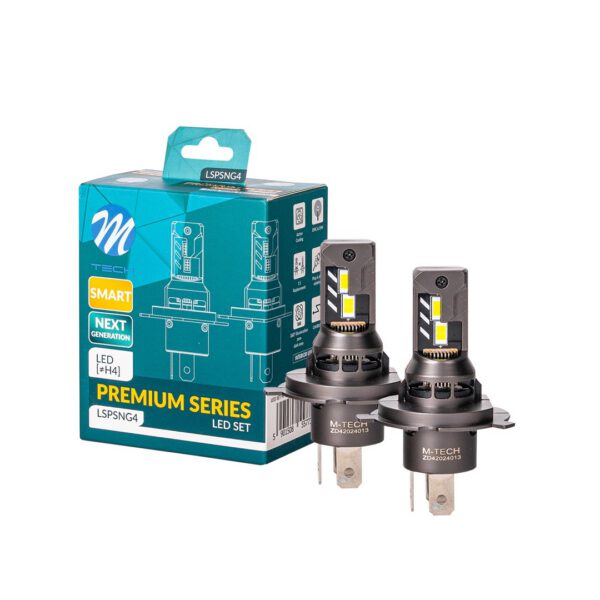 H4 LED pirnid SET M-TECH PREMIUM SMART SERIES