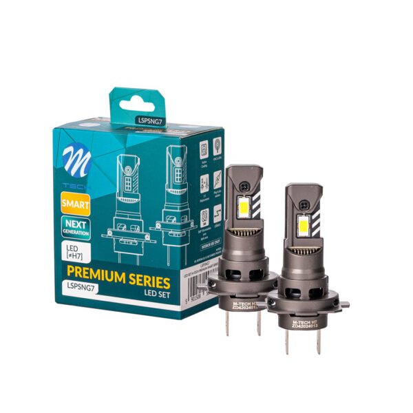 H7 LED pirnid SET M-TECH PREMIUM SMART SERIES