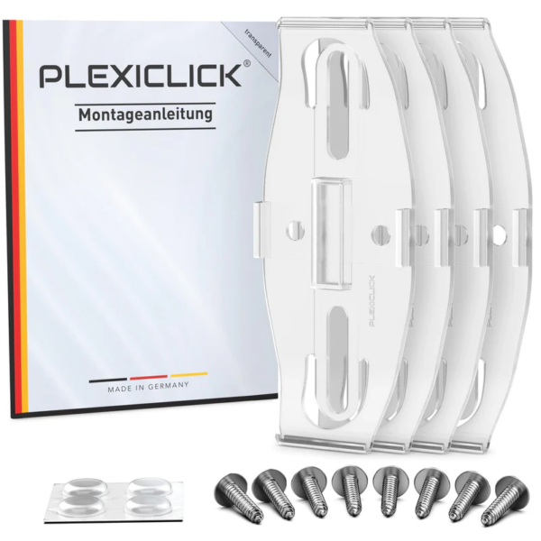 Plexiclick® numbrimärgi kinnitused