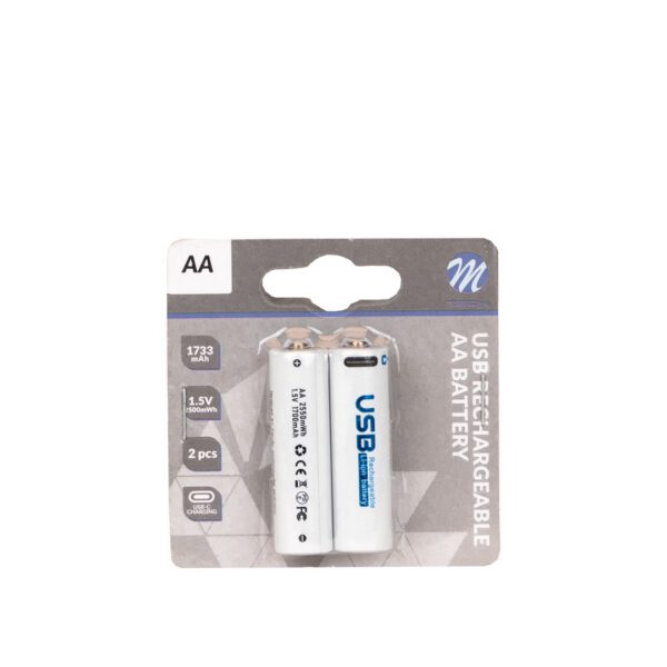 ACCU AA USB-C laetavad patareid (2tk)