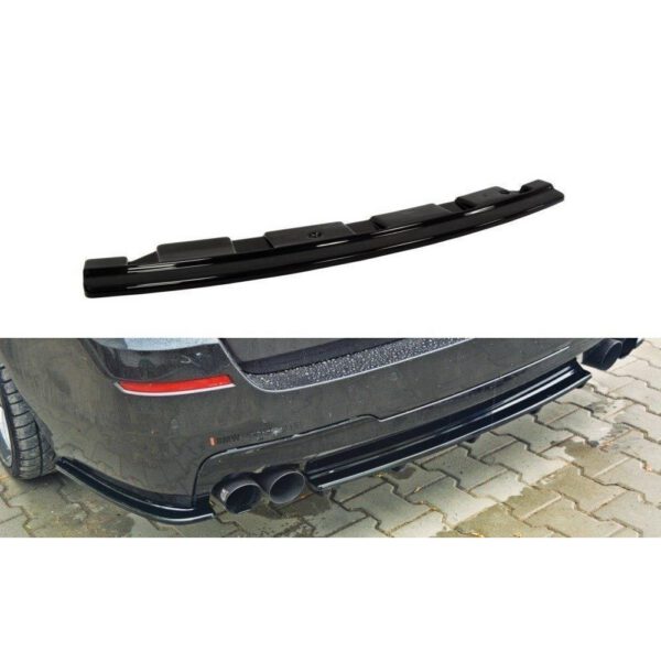 BMW F10/F11 M-Paketi tagumine keskmine splitter – Maxton