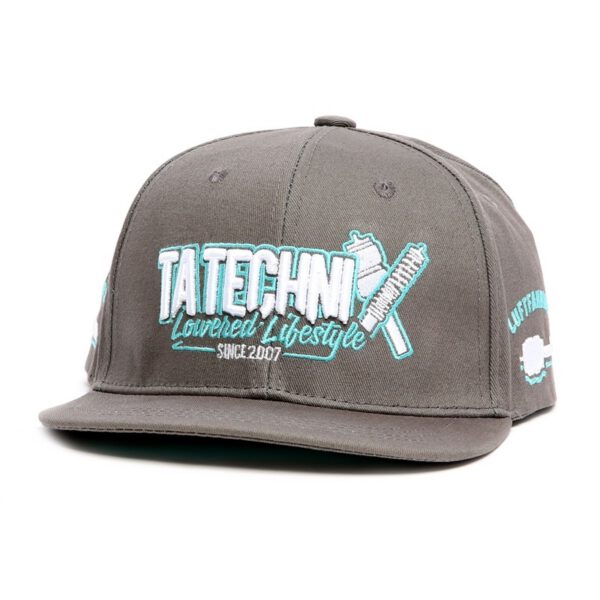 TaTechnix snapback cap - grey