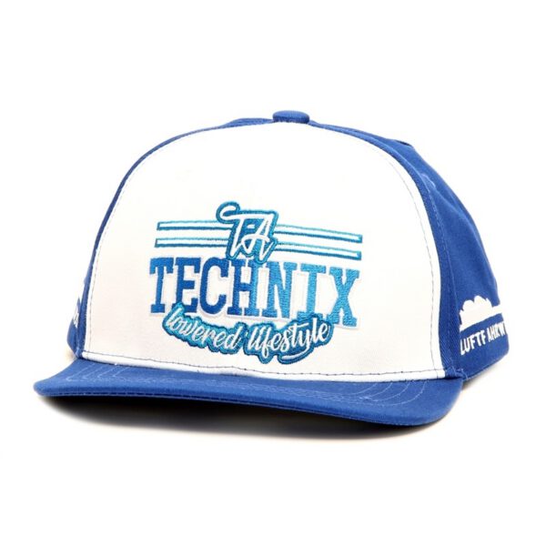 TaTechnix snapback cap - blue/white