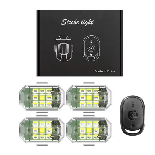4x LED Strobo + Pult