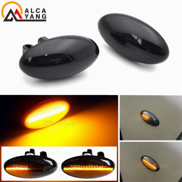 "Smoked" LED külje suunatuled