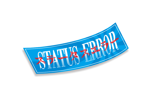 Slap Sticker Status Error