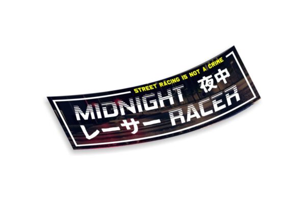 Slap Sticker Midnight Racer