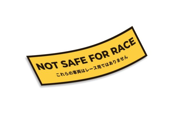 Slap Sticker Not safe for race