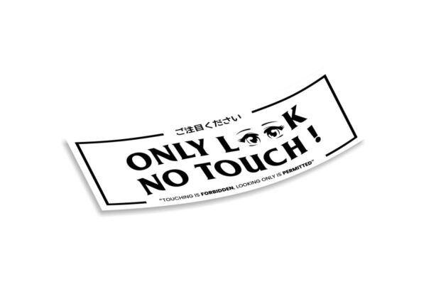 Slap Sticker Only look no touch