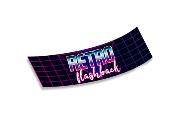 Slap Sticker Retro Flashback