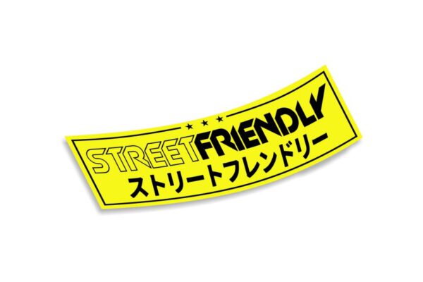 Slap Sticker Street Friendly