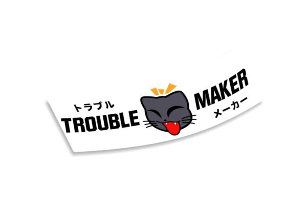 Slap Sticker Trouble maker cat