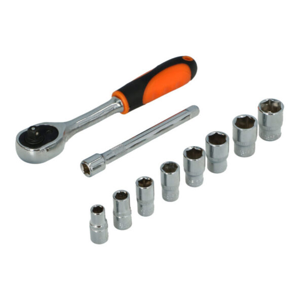 FASTER TOOLS tööriistakomplekt 10osa 1/4″ 6-13mm