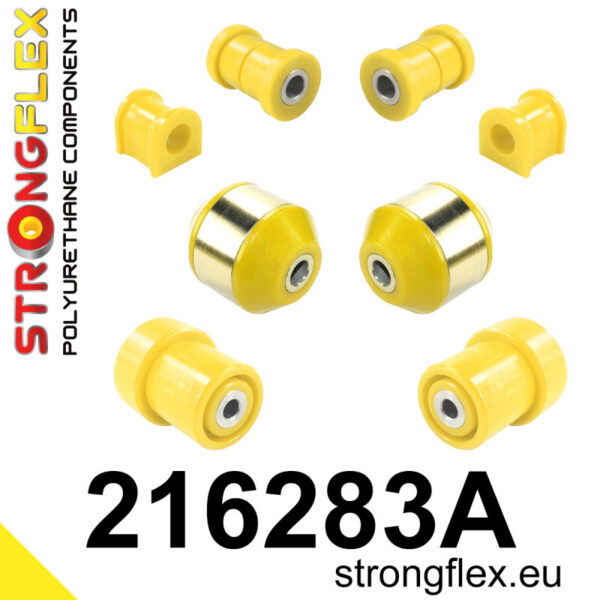 Toyota Yaris P1 (99-05a) polüuretaan pukside komplekt - StrongFlex