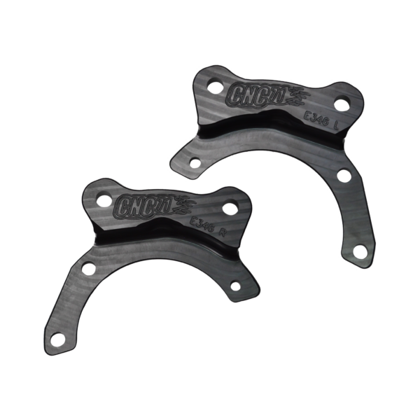 BMW E46 topelt pidurisadula adapterid (polditav) - CNC71