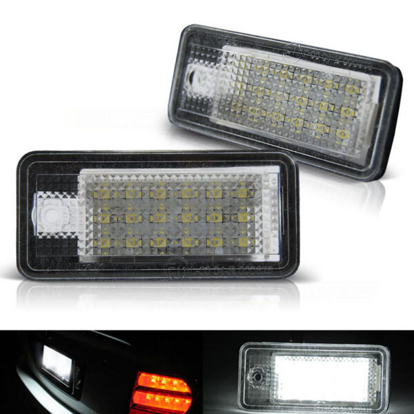 Audi A3/A4/A6/Q7 LED nr. märgi tuled