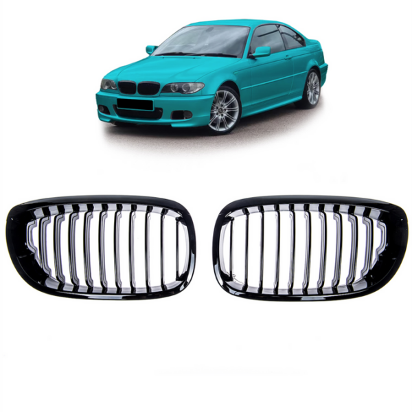 E46 Kupee/Cabrio mustad neerud (Facelift)