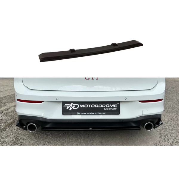 VW Golf VIII (GTI) tagumine keskmine splitter