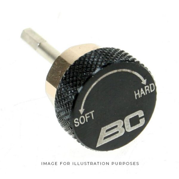 BC Racing coiloveri jäikuse reg. nupp