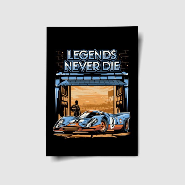 Legends Never Die Poster