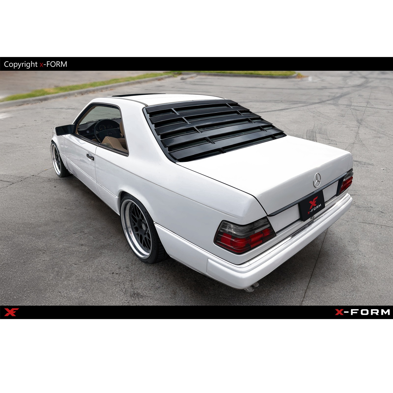 MB W124 Kupee kapsariiv (louver) - STANCE.EE