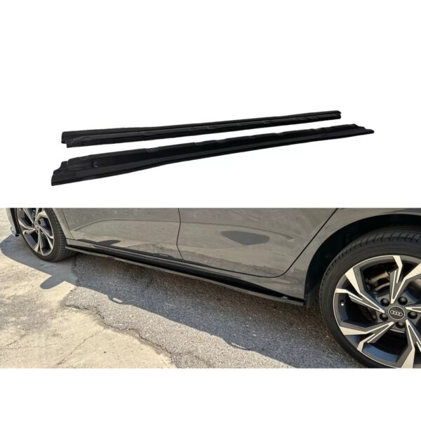 Audi A3 (8Y) külje splitterid (Pre-FL)