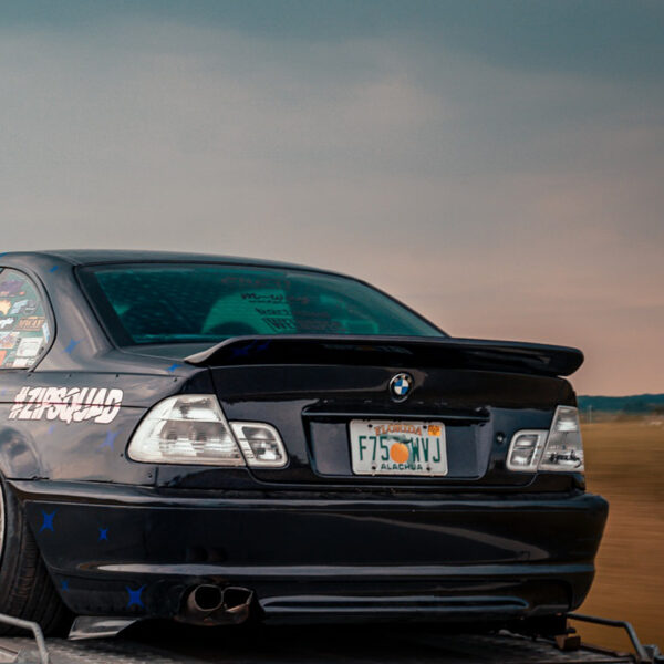 BMW E46 kupee drag spoiler