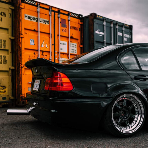 BMW E46 sedaani drag spoiler